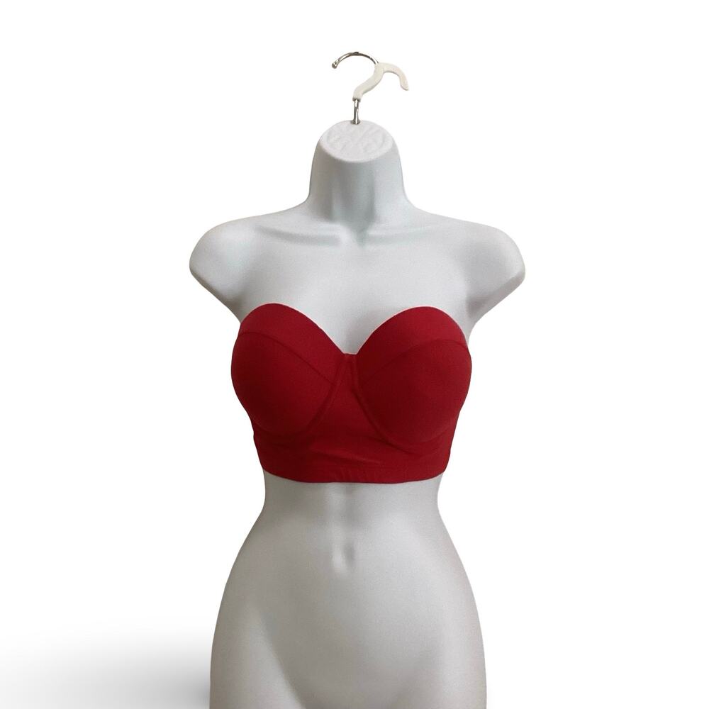 Strapless Swim Top